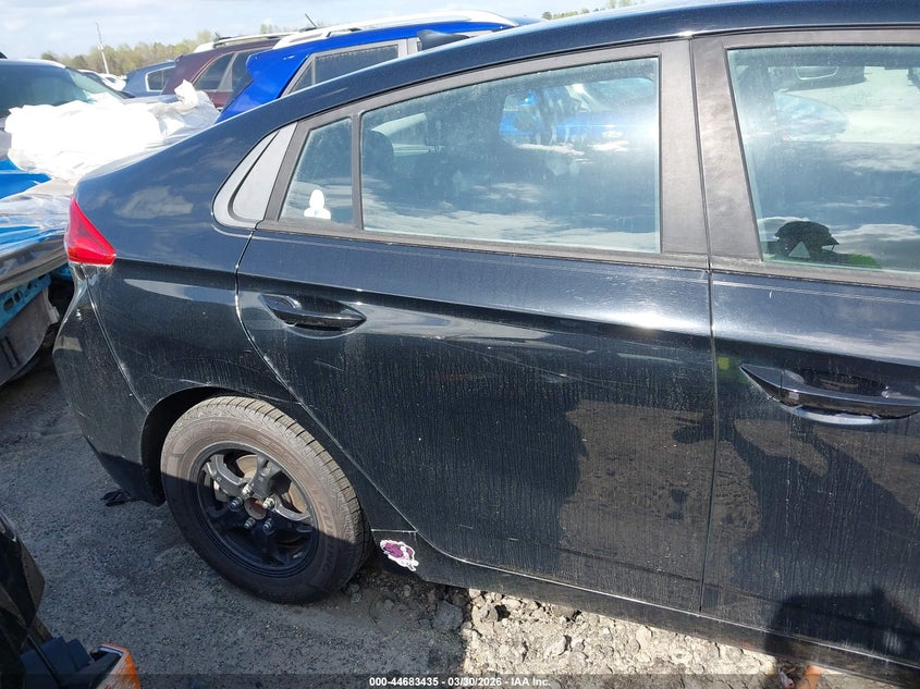 2018 Hyundai Ioniq Hybrid Blue