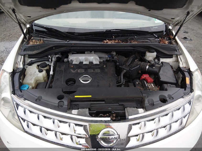 2006 Nissan Murano Sl VIN: JN8AZ08W06W502231 Lot: 44683548