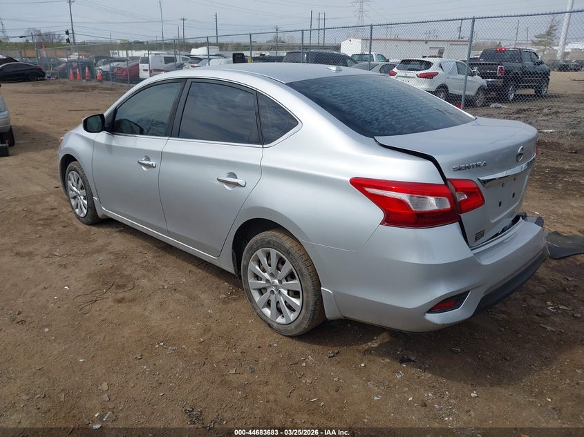 2016 NISSAN SENTRA auction photo 3