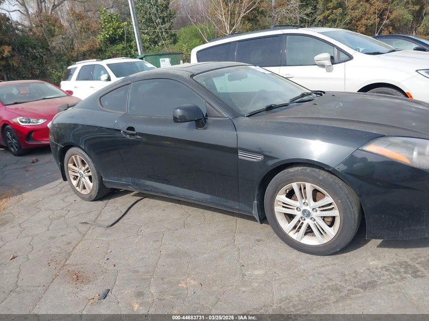2008 Hyundai Tiburon Gs VIN: KMHHM66D48U265959 Lot: 44683731