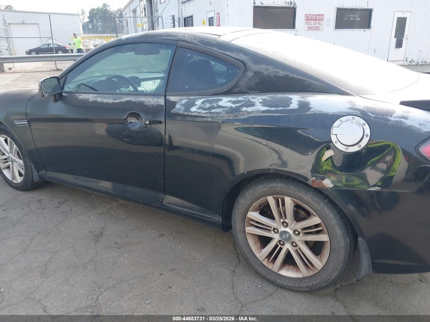 2008 Hyundai Tiburon Gs VIN: KMHHM66D48U265959 Lot: 44683731