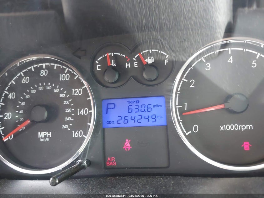 2008 Hyundai Tiburon Gs VIN: KMHHM66D48U265959 Lot: 44683731