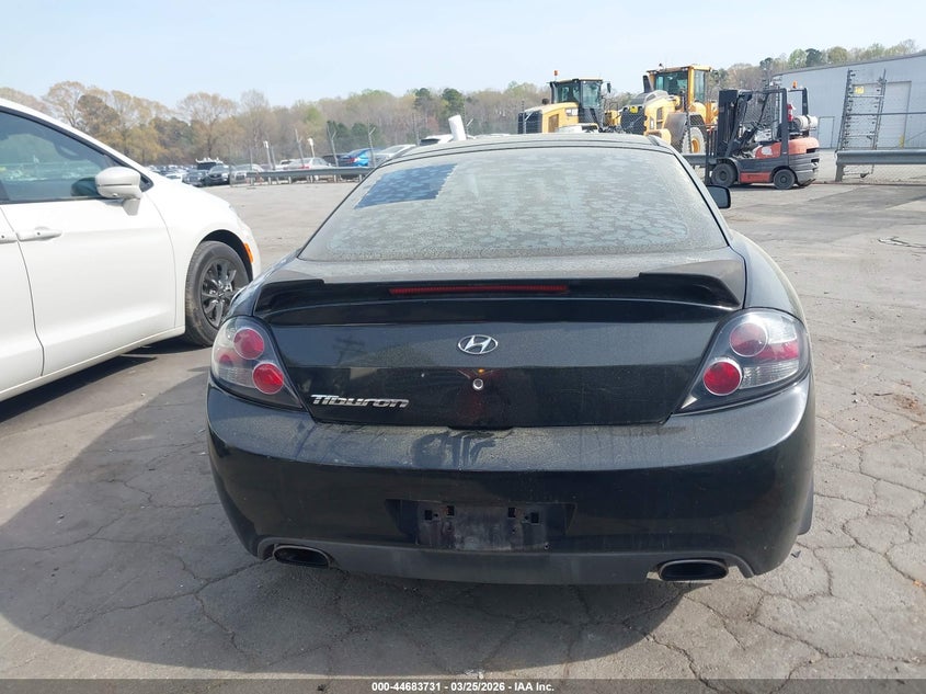 2008 Hyundai Tiburon Gs VIN: KMHHM66D48U265959 Lot: 44683731