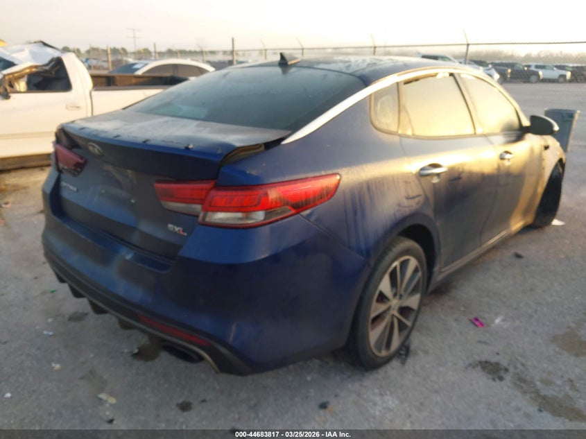 Vin: 5xxgv4l29gg014525, lot: 45180932, kia optima sxl turbo 20164