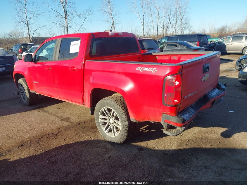 2020 Chevrolet Colorado 4Wd Short Box Wt
