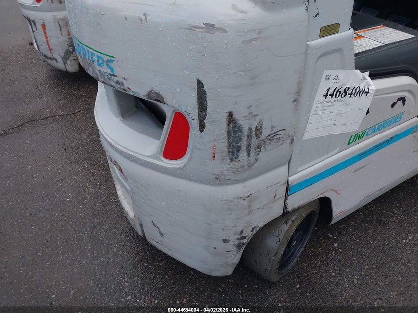 2021 UNICARRIERS FORKLIFT auction photo 6