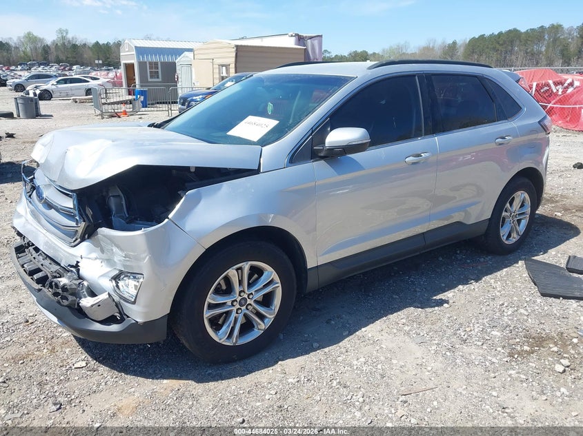 VIN 2FMPK4J84HBB93103 2017 FORD EDGE SEL