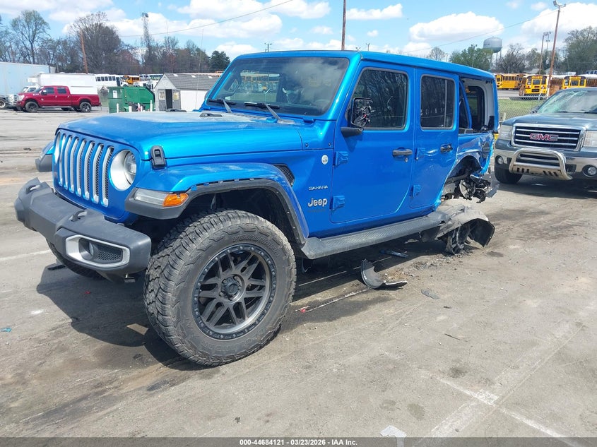 2022 Jeep Wrangler Unlimited Sahara 4x4 1C4HJXEG5NW244990 photo 1