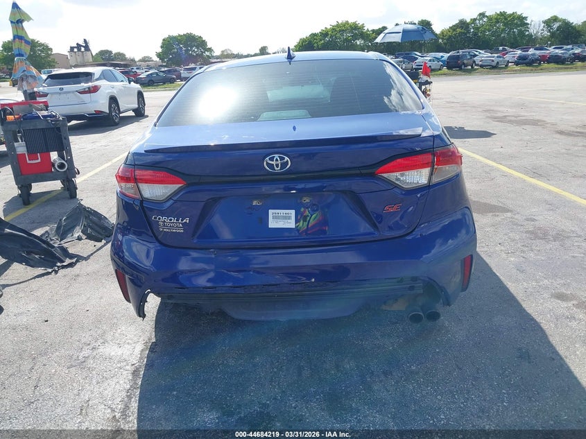 VIN 5YFS4RCE6LP044779 2020 TOYOTA COROLLA SE
