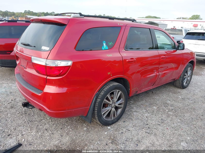 Vin: 1c4rdhag3dc575879, lot: 45181420, dodge durango sxt 20134