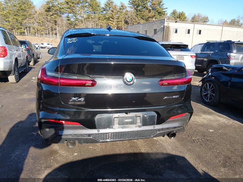 2021 BMW X4 xDrive30I VIN: 5UX2V1C09M9E47988 Lot: 44684363