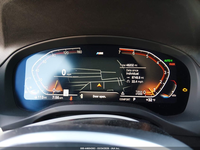 2021 BMW X4 xDrive30I VIN: 5UX2V1C09M9E47988 Lot: 44684363