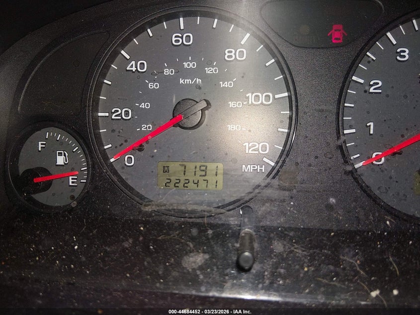 2001 Subaru Forester S VIN: JF1SF65621H714146 Lot: 44684452