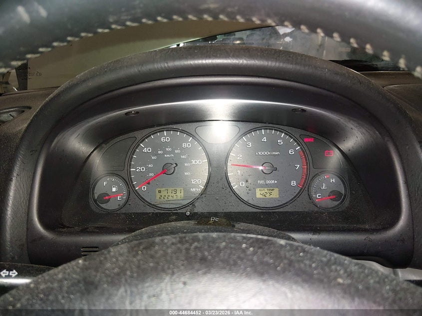 2001 Subaru Forester S VIN: JF1SF65621H714146 Lot: 44684452