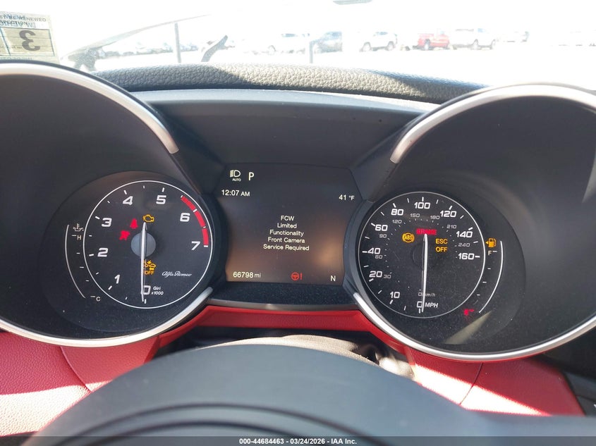 2021 Alfa Romeo Giulia Ti Rwd VIN: ZARFAMBNXM7644440 Lot: 44684463
