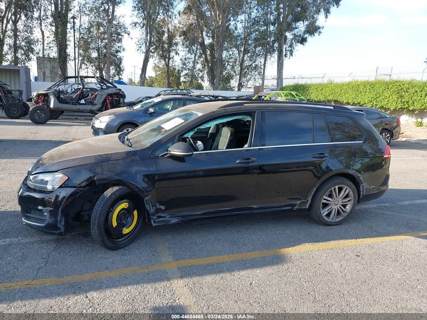 2015 Volkswagen Golf Sportwagen Tdi Se 4-Door VIN: 3VWCA7AU2FM513953 Lot: 44684465