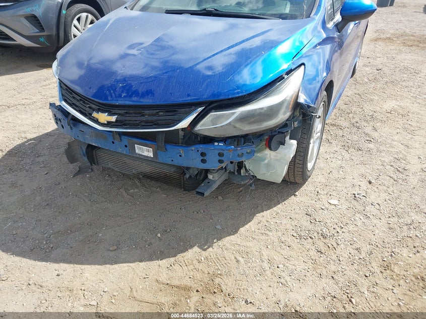 2018 Chevrolet Cruze Lt Auto VIN: 1G1BE5SM9J7126317 Lot: 44684523