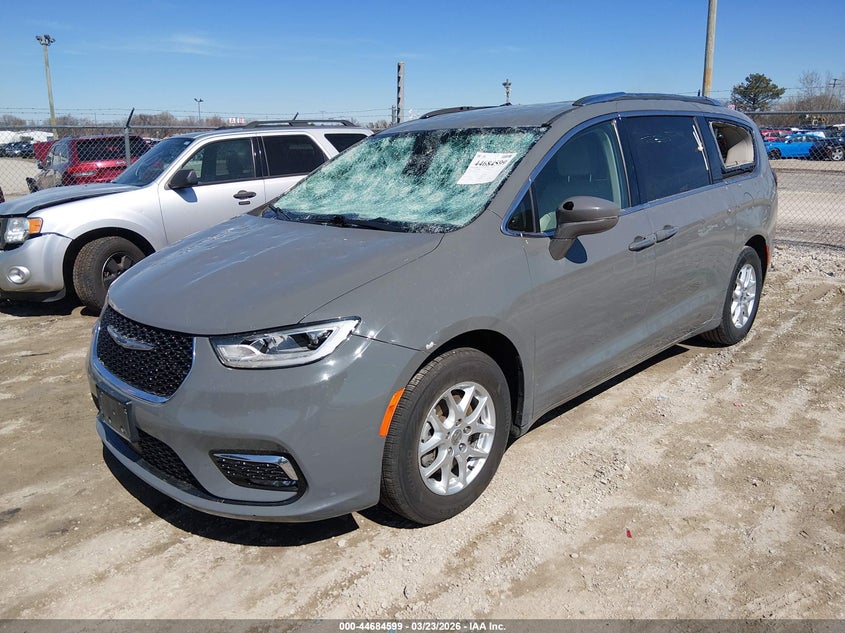 Vin: 2c4rc1bg7mr584780, lot: 45181714, chrysler pacifica touring l 20212