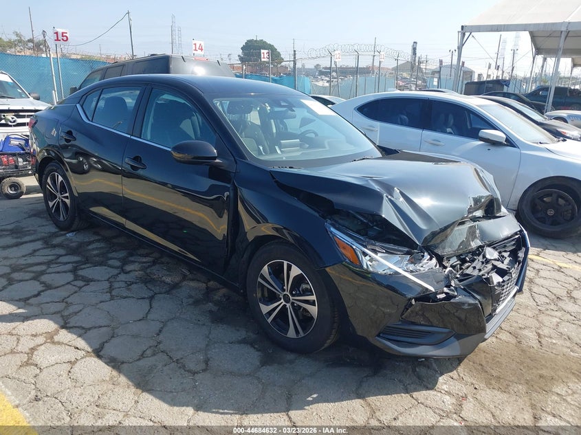 3N1AB8CV0MY308563 2021 Nissan Sentra Sv Xtronic Cvt auction photo 1