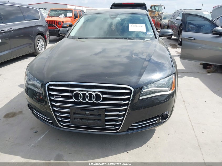 2013 Audi A8 3.0T VIN: WAUAGAFD6DN006259 Lot: 44684697