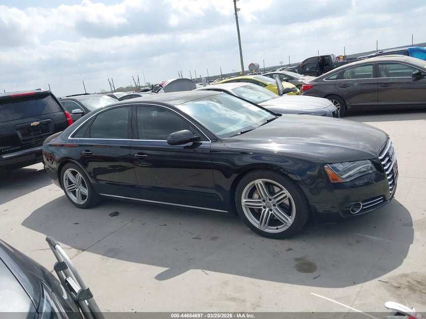 2013 Audi A8 3.0T VIN: WAUAGAFD6DN006259 Lot: 44684697