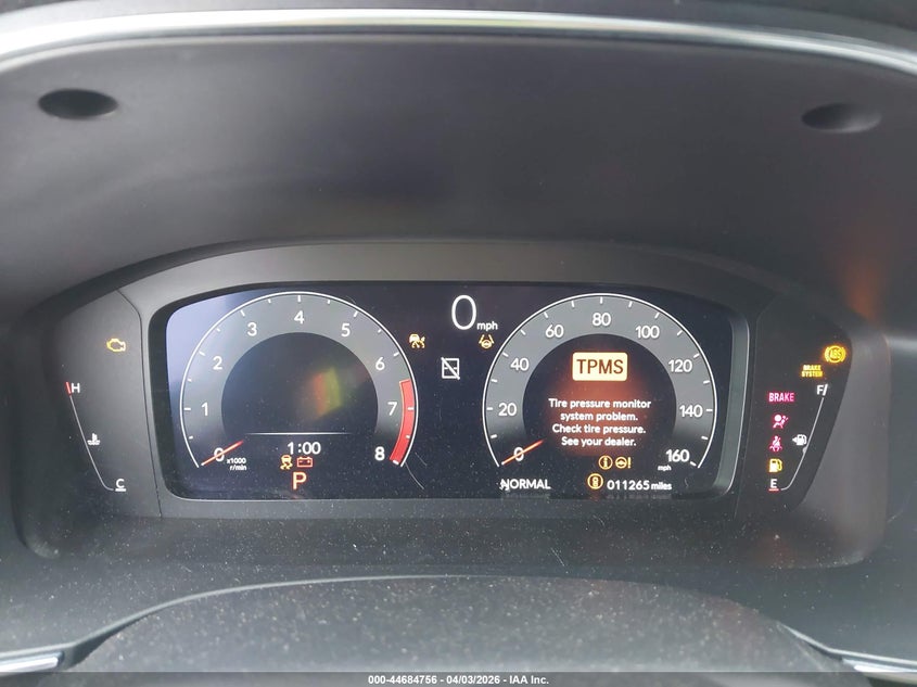 2025 Acura Integra A-Spec VIN: 19UDE4H37SA015666 Lot: 44684756