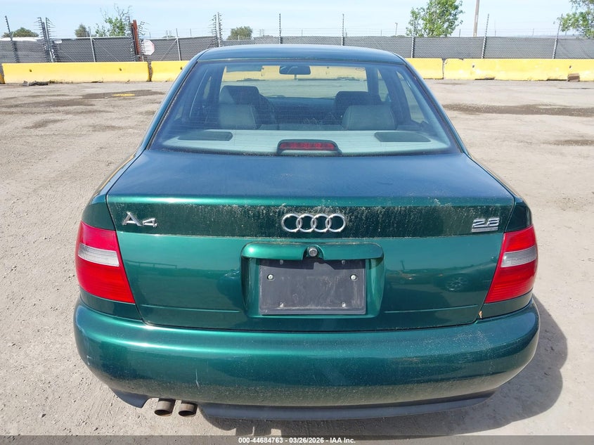 1998 Audi A4 2.8 VIN: WAUED68D6WA059123 Lot: 44684763