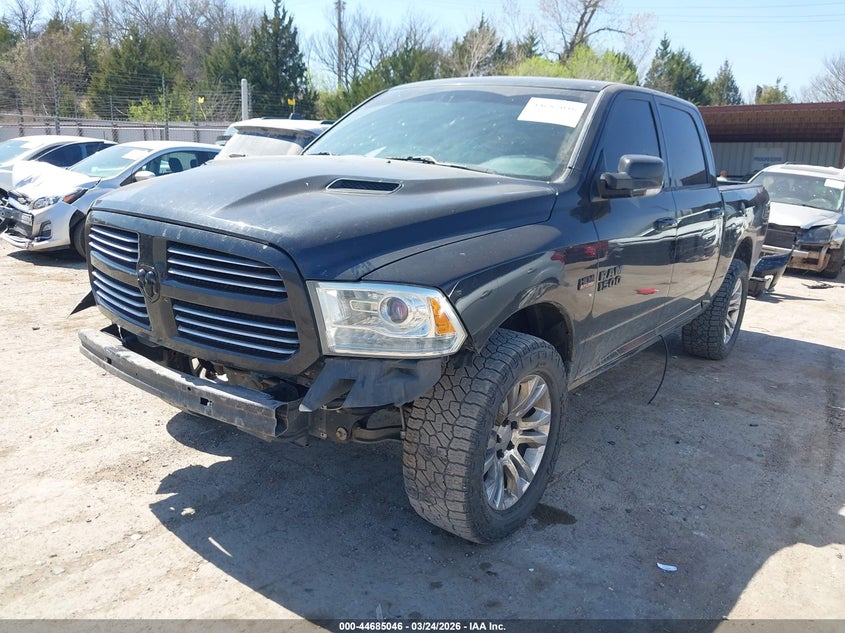Vin: 1c6rr7mt9gs202786, lot: 45182162, ram 1500 sport 20162