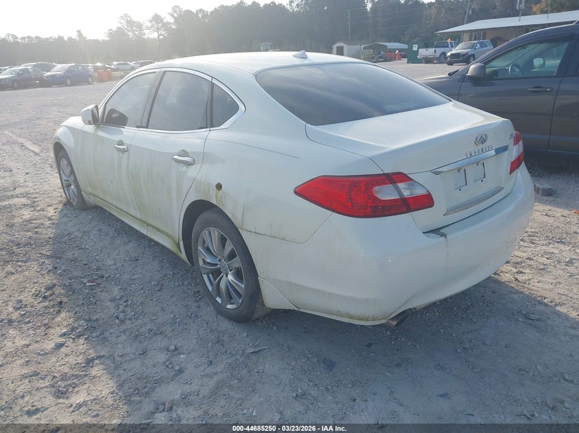 2012 INFINITI M37X auction photo 3