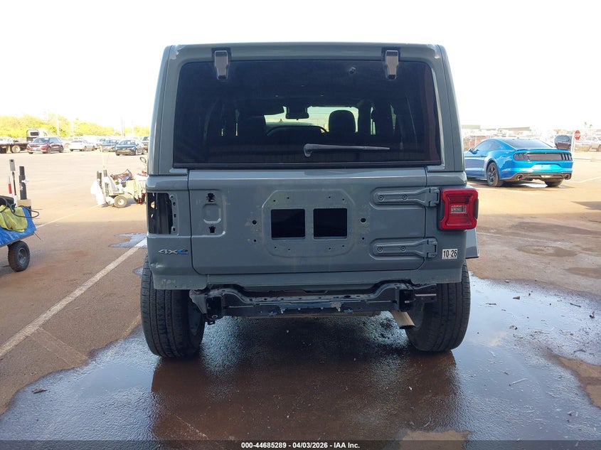 2024 JEEP WRANGLER 4XE auction photo 6