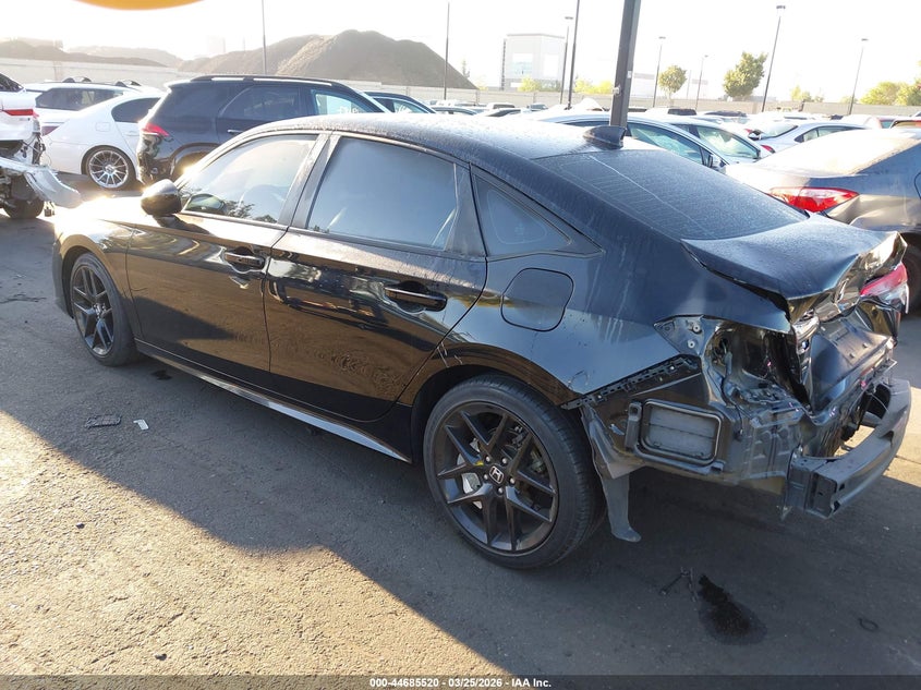 VIN 2HGFE2F5XNH571395 2022 HONDA CIVIC SPORT