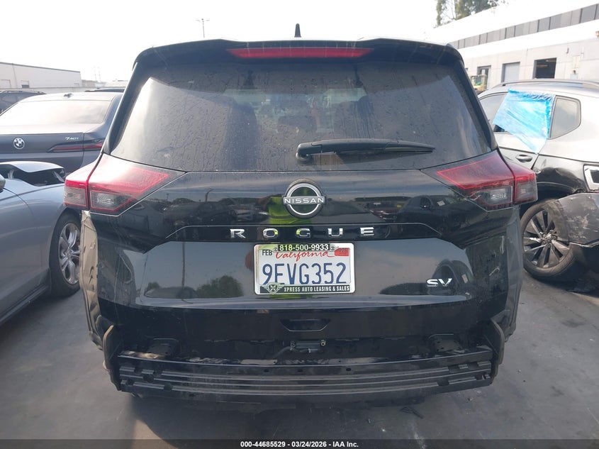 VIN 5N1BT3BA9PC772279 2023 NISSAN ROGUE SV FWD