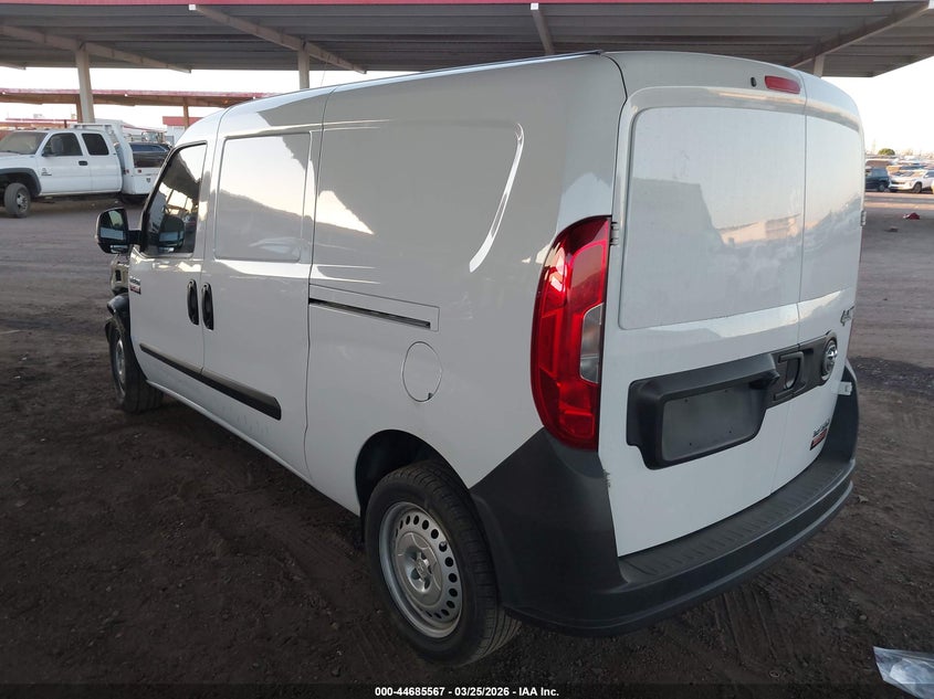 Vin: zfbhrfab3l6s43592, lot: 45182682, ram promaster city tradesman 20203