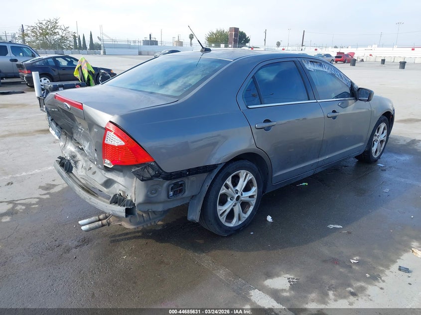 2012 FORD FUSION auction photo 4