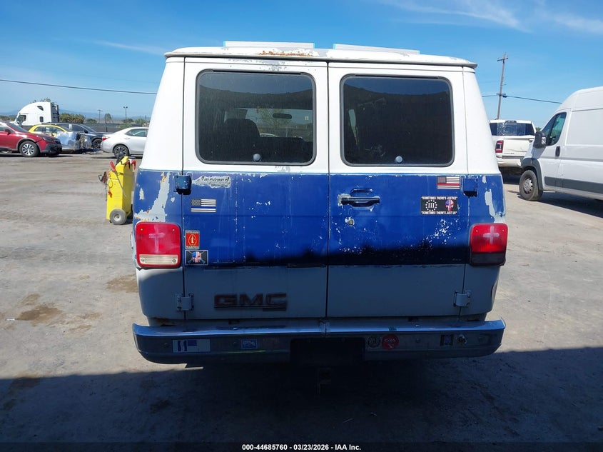 1991 GMC Rally Wagon G2500 VIN: 1GKEG25K8M7510122 Lot: 44685760