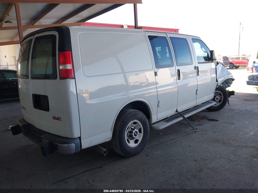 Vin: 1gtw7afg6j1902308, lot: 45182905, gmc savana 2500 work van 20184