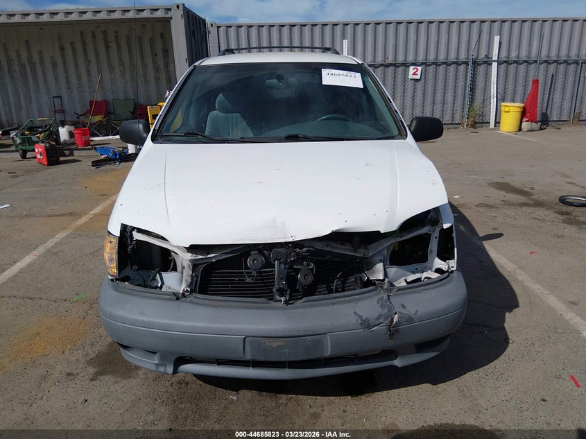 2001 Toyota Sienna Le VIN: 4T3ZF13C71U365984 Lot: 44685823