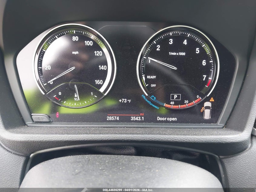2018 BMW X1 SPORT UTILITY VEHICLE 2.0L I-4 DI, DOHC, VVT, TURBO, 228HP