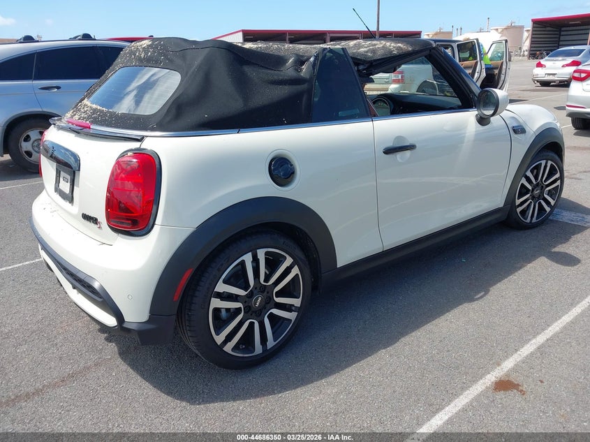 Vin: wmw43dl05p3p73659, lot: 45183465, mini convertible cooper s 20234