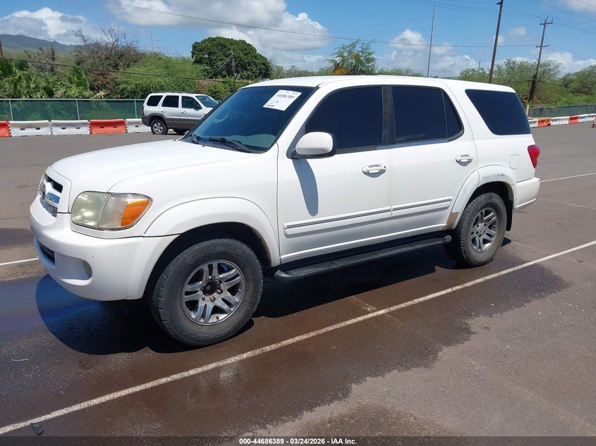 2005 Toyota Sequoia Sr5 V8 5TDZT34A25S250489 photo 1