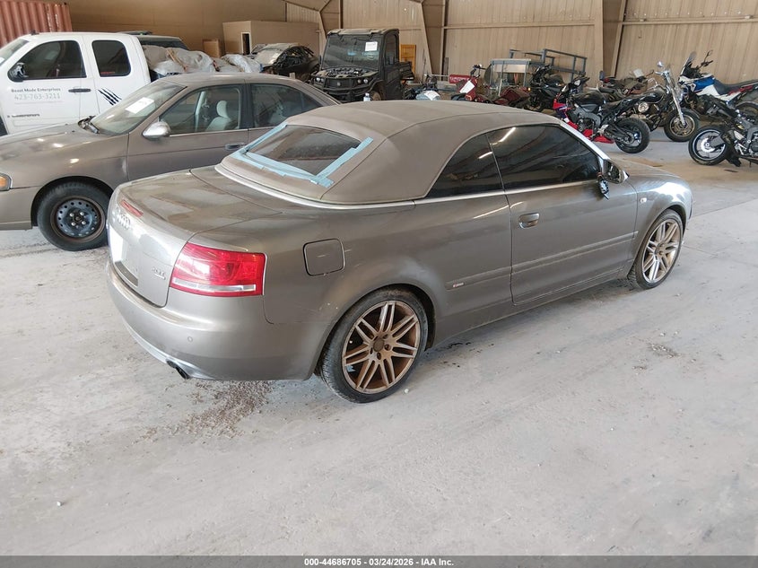 2009 Audi A4 2.0T Cabriolet Quattro