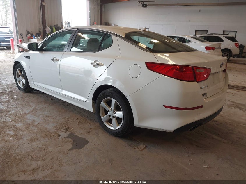 Vin: 5xxgm4a79eg274146, lot: 45184237, kia optima lx 20143