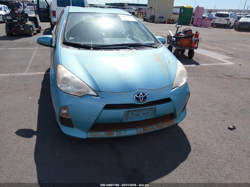 2013 Toyota Prius C Four/One/Three/Two VIN: JTDKDTB34D1048851 Lot: 44687166