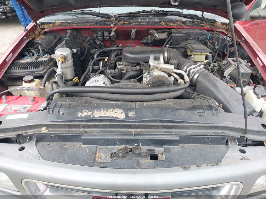 1997 GMC Sonoma Sls Sportside/Sls Wideside VIN: 1GTDT19WXV8521449 Lot: 44687292