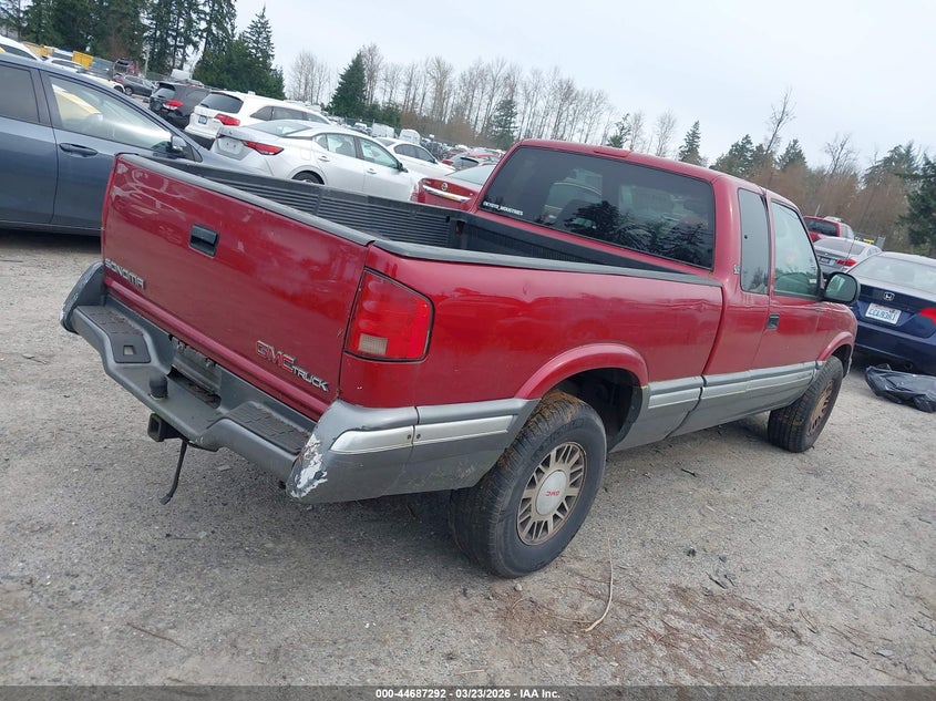 1997 GMC Sonoma Sls Sportside/Sls Wideside