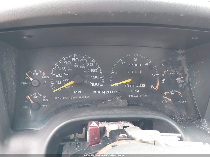 1997 GMC Sonoma Sls Sportside/Sls Wideside VIN: 1GTDT19WXV8521449 Lot: 44687292