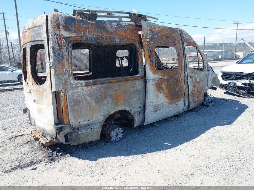 Vin: w1w4nbvy1pp556305, lot: 45184580, mercedes-benz sprinter 2500 standard roof 4-cyl diesel ho 20234