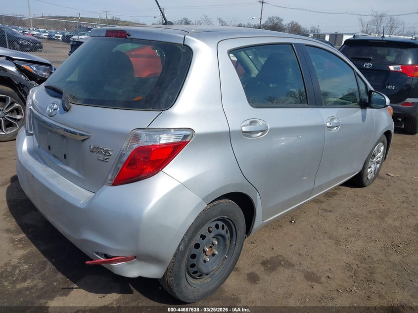 2014 Toyota Yaris Le (Tmc/Cbu Plant)