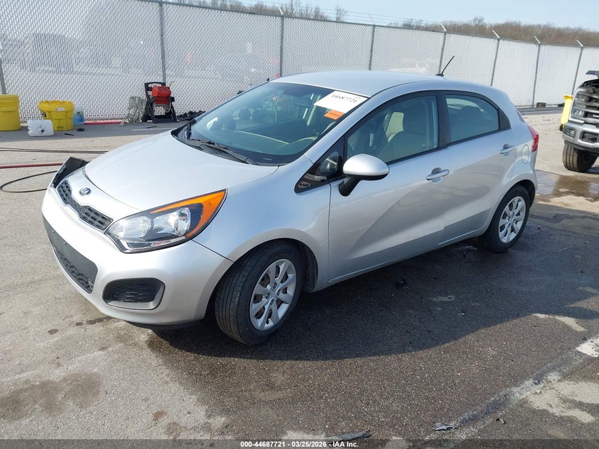 Vin: knadn5a33f6443660, lot: 45184836, kia rio ex 20152