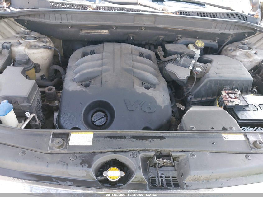 2008 Hyundai Veracruz Gls/Limited/Se VIN: KM8NU13C08U042125 Lot: 44687822